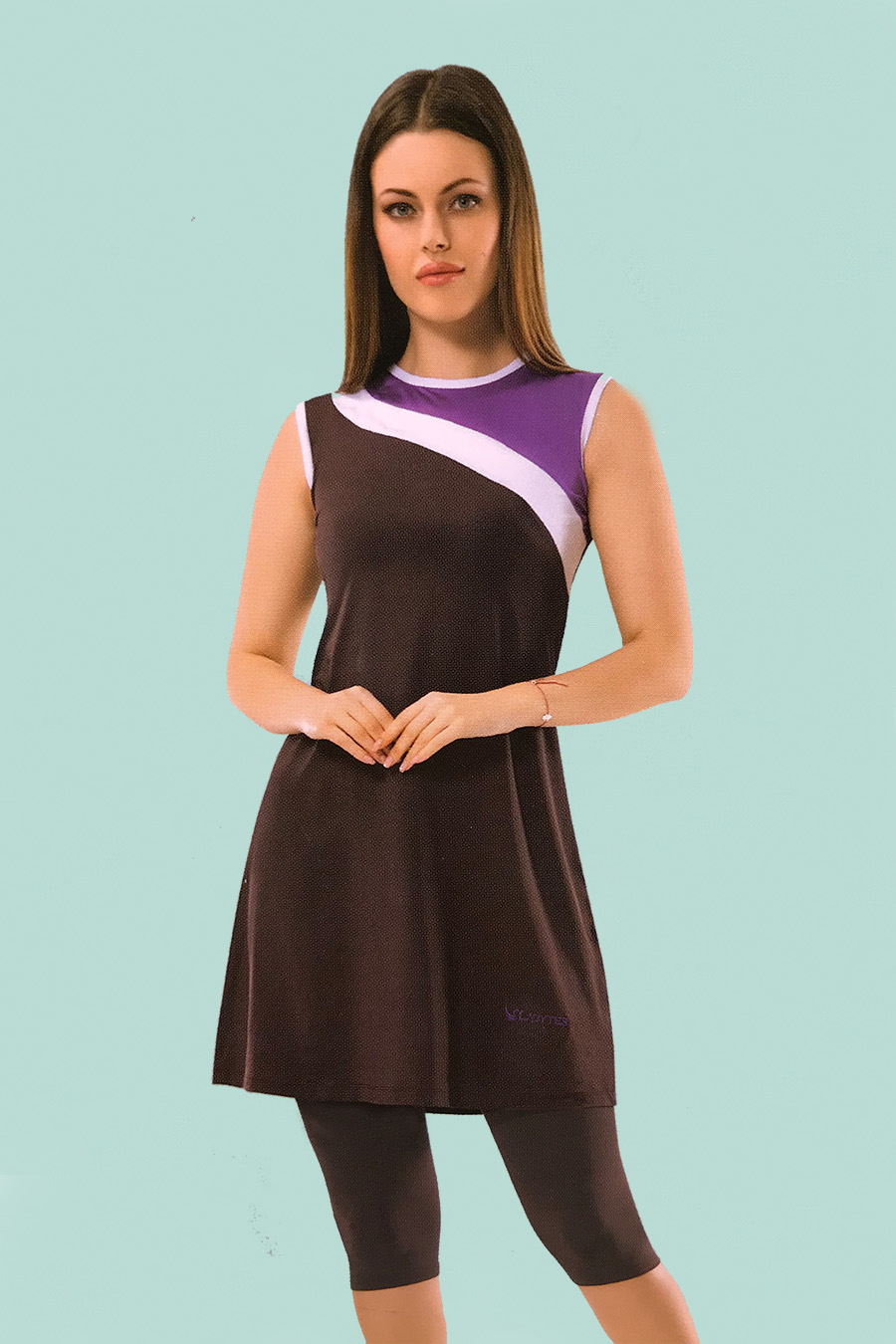 Sports Plum Swimwear